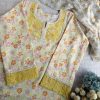 Yellow Neck kurti