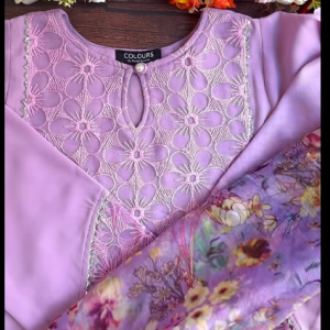 Lavender Design Kurti