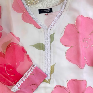 White Foil Kurti