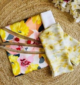 Yellow Pashmira Silk