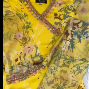 Yellow kurti live