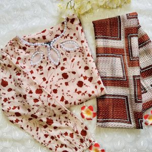 Peach Kurti