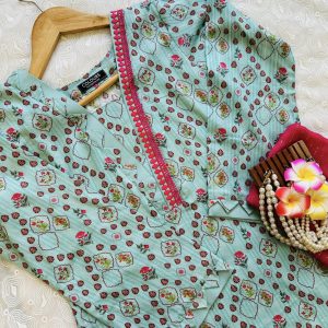 Pastal cotton kurti