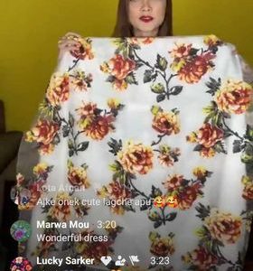 flower painted live
