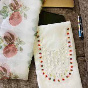 Nokshi White Masleen Tissue