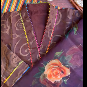 Chocolate Orgenza Kurti
