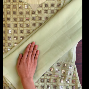 Mint Sequence Kurti