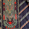 Black embroidery