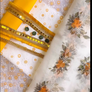 Daisy Floral Print Orgenza