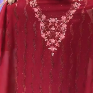 Hot Pink  Embroidery