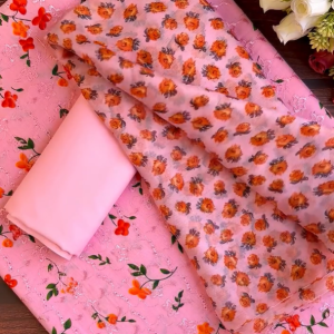 Pink Floral Chickenkari