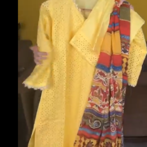 Yellow Chickenkari Co-Ords