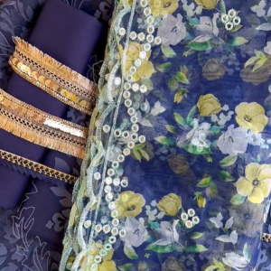 Navy Blue Masleen Tissue