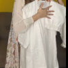 White Chickenkari Co-Ords