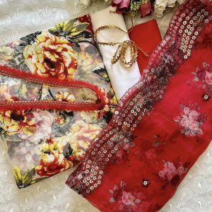 red rose tissue