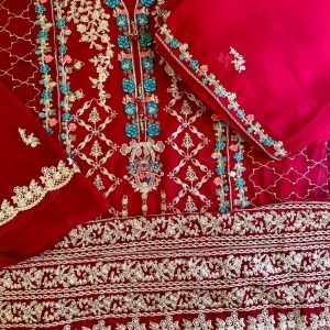 Cranberry  Embroidery
