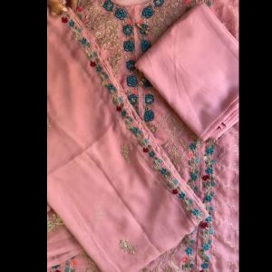 Baby Pink Embroidery