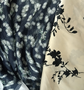 Black Floral Pashmira 2nd orna
