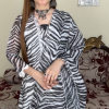 Zebra Organza