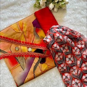 Painted Pashmira Silk