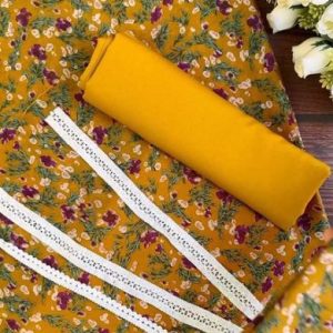 Mustard Floral Jorjet