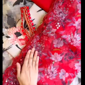 Red Painted Tissue