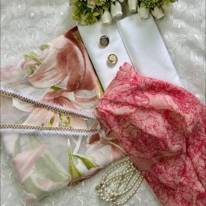 Floral Soft Masleen Tissue