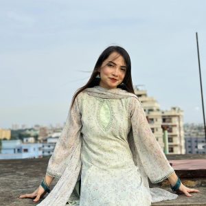 Mint Floral Kurti