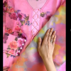 Baby Pink Foil Kurti