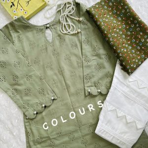 Light olive Kurti
