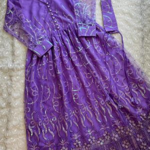 Lavender Seq Gown