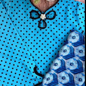 Blue Polka