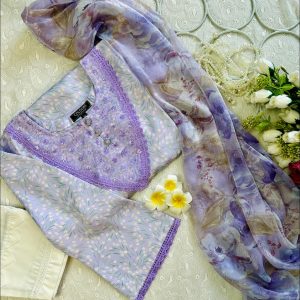 Tulip silk kurti