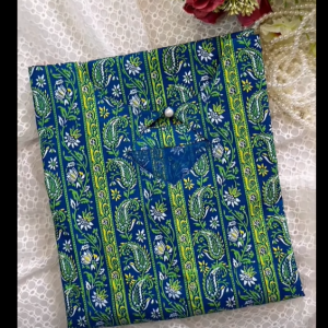 green cotton kurti