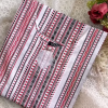 White Red Cotton Kurti