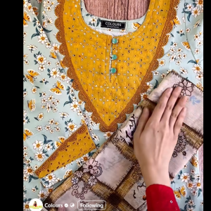 Paste Butterfly Kurti