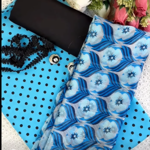 Blue Polka-2