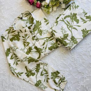creamy leaf co-ords
