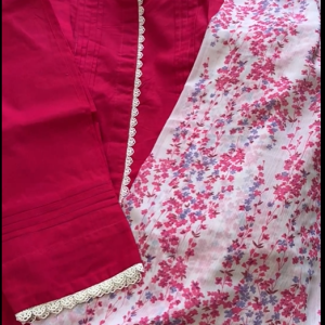 Hot Pink Cotton Co-Ords