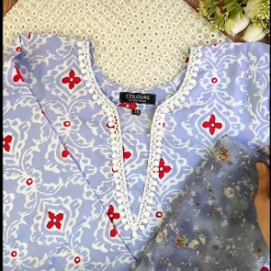 Light blue kurti