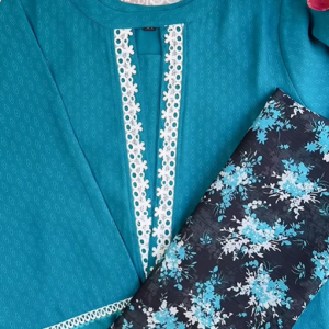 sea green kurti