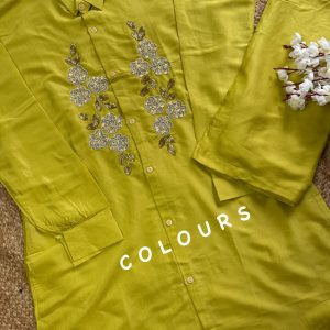 Lemon shirt  co-ords