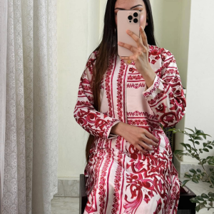 silk printed co ords