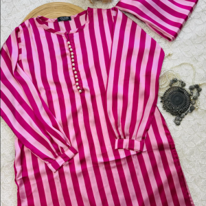 hot pink stripy co-ords