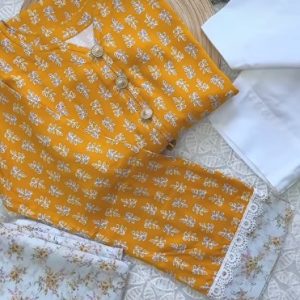 mustard yellow Kurti