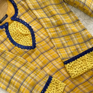 Yellow Box Kurti