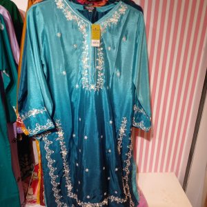blue shade  Single kurti