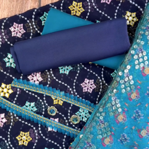 Navy blue pattern jorjet