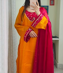 Orangey Pink