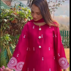 Deep hot pink co-ords